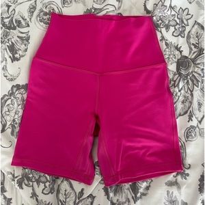 lululemon align shorts 6” sonic pink!